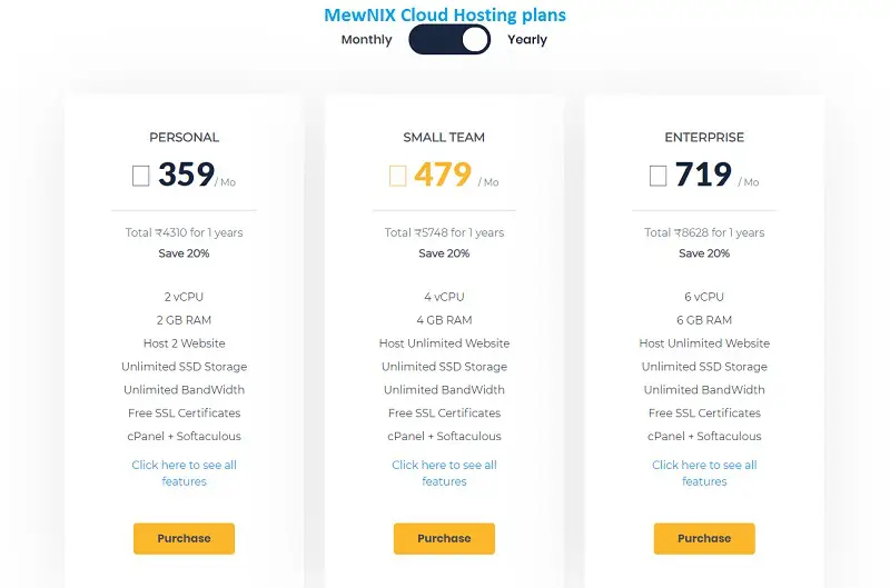 MewniX Cloud Hosting Plan: Best Affordable Hosting 